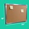 Flipside Framed Cork Board, 18in X 24in Aluminum Framed 10210 - alternate 2